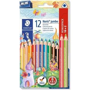 COLORS 12 UN STAEDTLER NORIS JUMBO | 4007817036808 | 128 NC12P1 | Llibreria La Gralla | Librería online de Granollers