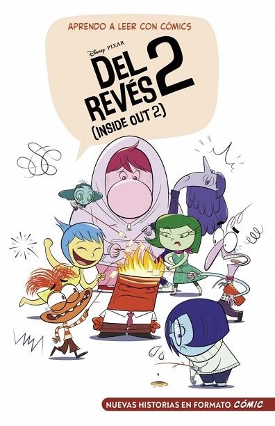 APRENDO A LEER CON CÓMICS DISNEY - DEL REVÉS 2 (INSIDE OUT 2) | 9788419487360 | VVAA | Llibreria La Gralla | Llibreria online de Granollers