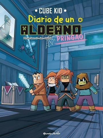 MINECRAFT. DIARIO DE UN ALDEANO PRINGAO. CÓMIC 10 | 9788408299899 | CUBE KID / PIRATE SOURCIL / JEZ / ODONE | Llibreria La Gralla | Librería online de Granollers