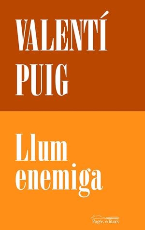 LLUM ENEMIGA | 9788413036113 | PUIG, VALENTÍ | Llibreria La Gralla | Librería online de Granollers