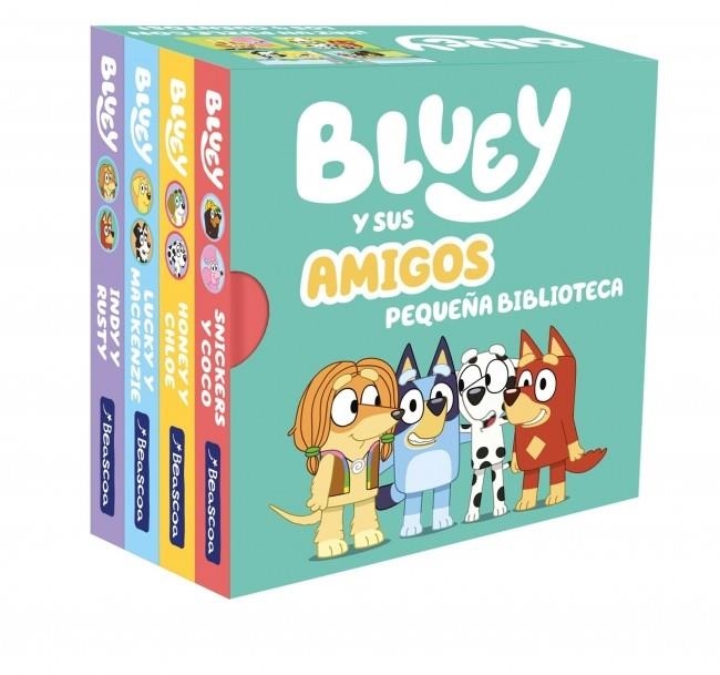 BLUEY. LIBRO JUGUETE - BLUEY Y SUS AMIGOS. PEQUEÑA BIBLIOTECA (EDICIÓN EN ESPAÑO | 9788448870355 | BLUEY | Llibreria La Gralla | Llibreria online de Granollers