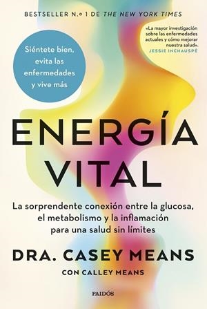 ENERGÍA VITAL | 9788449343537 | MEANS, CASEY / MEANS, CALLEY | Llibreria La Gralla | Librería online de Granollers