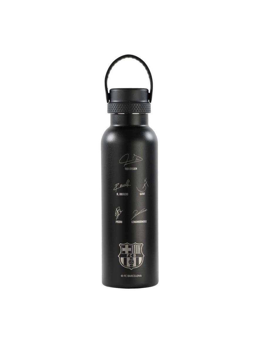 AMPOLLA TERMICA SAFTA 600ML BARÇA NEGRA | 8435291886958 | SAF971909 | Llibreria La Gralla | Librería online de Granollers