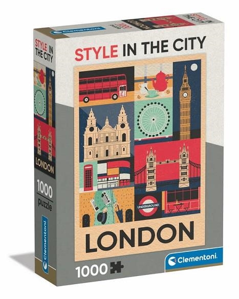PUZZLE CLEMENTONI 1000 PECES LONDON STYLE | 8005125398447 | 039526 | Llibreria La Gralla | Llibreria online de Granollers