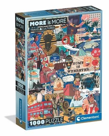 PUZZLE CLEMENTONI 1000 PECES MORE IS MORE | 8005125370726 | 039572 | Llibreria La Gralla | Librería online de Granollers