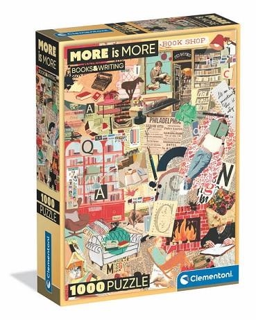 PUZZLE CLEMENTONI 1000 PECES BOOKS | 8005125370740 | 039574 | Llibreria La Gralla | Librería online de Granollers