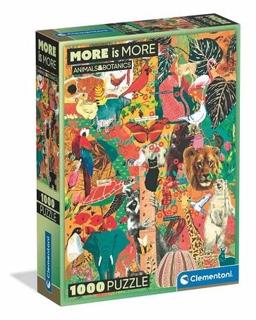 PUZZLE CLEMENTONI 1000 PECES ANIMALS & BOTANICS | 8005125370733 | 039573 | Llibreria La Gralla | Librería online de Granollers