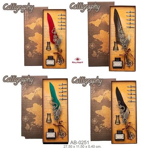 SET PLOMA CAL·LIGRAFIA WHEEL DIFERENTS COLORS | 8431234187014 | ANF387449 | Llibreria La Gralla | Llibreria online de Granollers