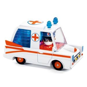 COTXE DJECO CRAZY MOTORS HURRY AMBULANCE | 3070900054684 | 35468 | Llibreria La Gralla | Llibreria online de Granollers