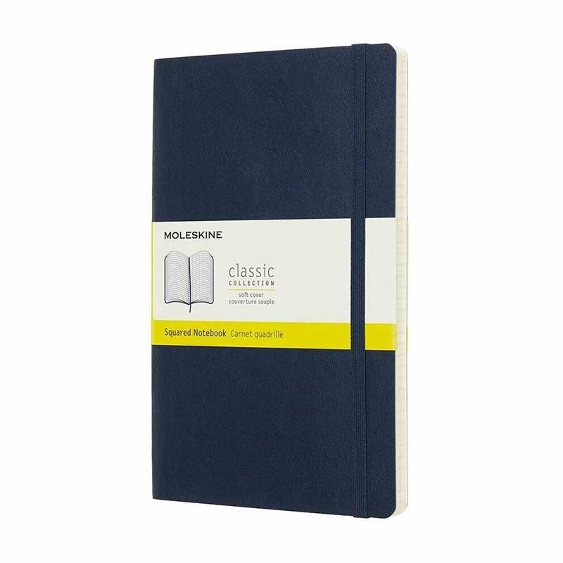 LIBRETA CLASICA TAPA BLANDA AZUL ZAFIRO L CUADRICU | 8058341715598 | Llibreria La Gralla | Llibreria online de Granollers