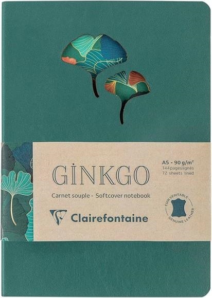 LLIBRETA A5 EXACLAIR GINKGO PELL | 3329681159492 | 115949C | Llibreria La Gralla | Llibreria online de Granollers