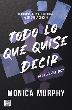 TODO LO QUE QUISE DECIR, PERO NUNCA DIJE | 9788408300793 | MURPHY, MONICA | Llibreria La Gralla | Llibreria online de Granollers