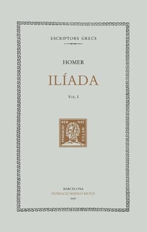ILÍADA VOL I (CANTS I-V) | 9788472258594 | HOMER | Llibreria La Gralla | Llibreria online de Granollers