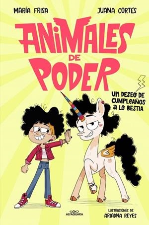 ANIMALES DE PODER 1 - UN DESEO DE CUMPLEAÑOS A LO BESTIA | 9788410190870 | FRISA, MARÍA / CORTÉS, JUANA | Llibreria La Gralla | Librería online de Granollers