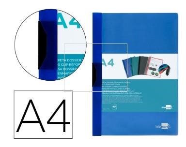 DOSSIER CLIP LIDERPAPEL 60 FULLS A4 BLAU | 8423473000766 | DP28 | Llibreria La Gralla | Llibreria online de Granollers