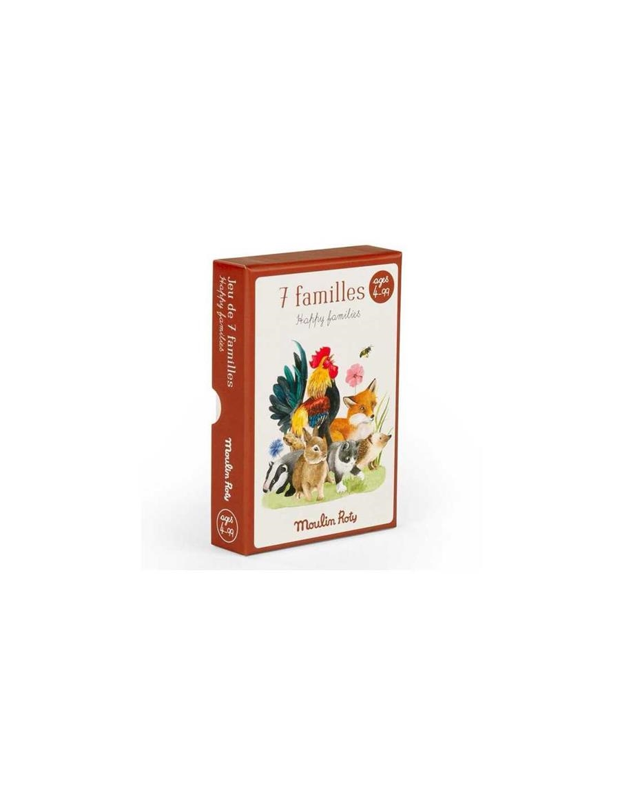 JOC DE CARTES MOULIN ROTY LES 7 FAMILIES EL JARDI | 3575677124344 | 712434 | Llibreria La Gralla | Librería online de Granollers