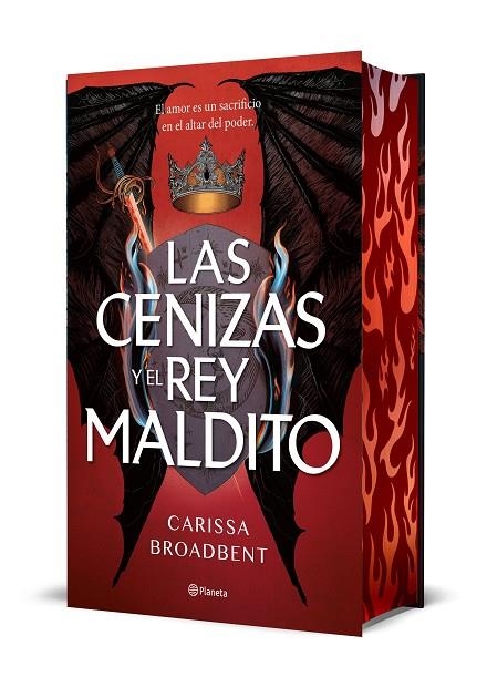 LAS CENIZAS Y EL REY MALDITO (EDICIÓN DELUXE)  (SERIE REINOS DE NYAXIA 2) | 9788408303633 | BROADBENT, CARISSA | Llibreria La Gralla | Llibreria online de Granollers