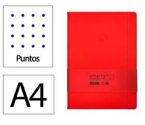 LLIBRETA A4 ANTARTIK PUNTS TD 100F 80 GR VERMELLA | 8423473078697 | 169993 | Llibreria La Gralla | Librería online de Granollers