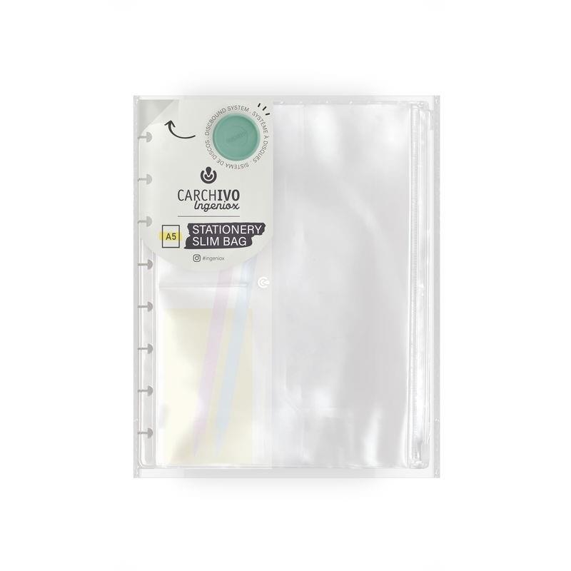 RECANVI INGENIOX CARCHIVO A5 FUNDA PLÀSTIC | 8422951070703 | 66137001 | Llibreria La Gralla | Librería online de Granollers