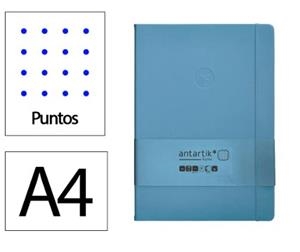 LLIBRETA A4 ANTARTIK PUNTS TD 100F 80 GR BLAU CLAR | 8423473079182 | 170041 | Llibreria La Gralla | Librería online de Granollers