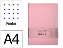 LLIBRETA A4 ANTARTIK PUNTS TD 100F 80 GR ROSA | 8423473079304 | 170053 | Llibreria La Gralla | Librería online de Granollers