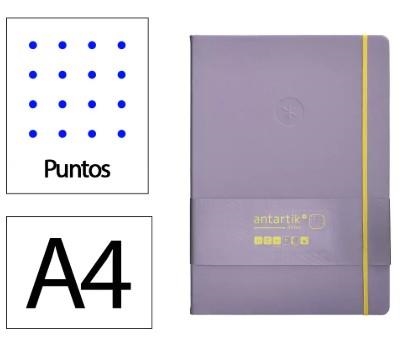 LLIBRETA A4 ANTARTIK PUNTS TD 100F 80 GR LILA GROC | 8423473079809 | 170101 | Llibreria La Gralla | Llibreria online de Granollers
