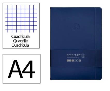 LLIBRETA A4 ANTARTIK QUADRICULA TD 100F 80 GR BLAU MARI | 8423473078598 | 169983 | Llibreria La Gralla | Librería online de Granollers