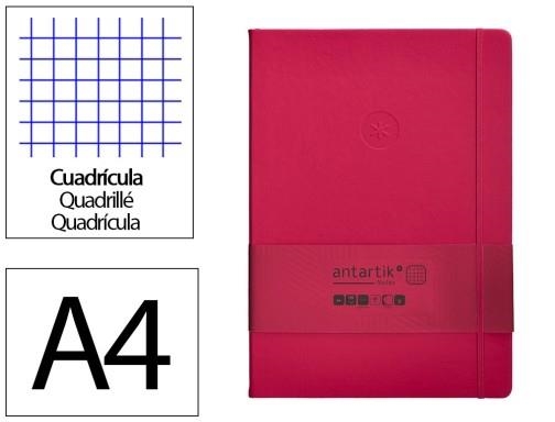 LLIBRETA A4 ANTARTIK QUADRICULA TD 100F 80 GR FUCSIA | 8423473078963 | 170019 | Llibreria La Gralla | Librería online de Granollers