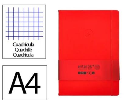 LLIBRETA A4 ANTARTIK QUADRICULA TD 100F 80 GR VERMELL | 8423473078710 | 169995 | Llibreria La Gralla | Librería online de Granollers