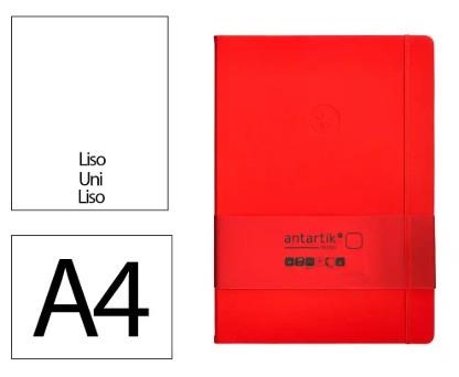 LLIBRETA A4 ANTARTIK LLIS TD 100F 80 GR VERMELL | 8423473078680 | 169992 | Llibreria La Gralla | Librería online de Granollers