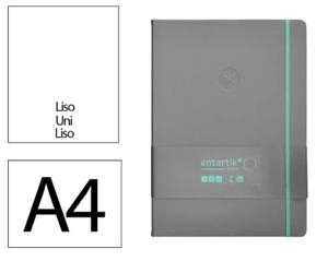 LLIBRETA A4 ANTARTIK LLIS TD 100F 80 GR GRIS TURQUESA | 8423473079557 | 170076 | Llibreria La Gralla | Llibreria online de Granollers