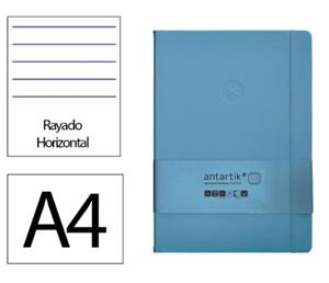 LLIBRETA A4 ANTARTIK RATLLES TD 100F 80 GR BLAU CLAR | 8423473079199 | 170042 | Llibreria La Gralla | Llibreria online de Granollers