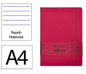 LLIBRETA A4 ANTARTIK RATLLES TD 100F 80 GR FUCSIA | 8423473078956 | 170018 | Llibreria La Gralla | Llibreria online de Granollers