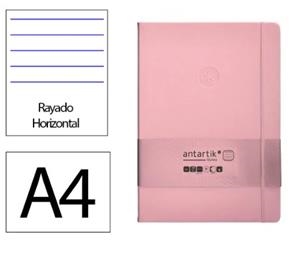 LLIBRETA A4 ANTARTIK RATLLES TD 100F 80 GR ROSA | 8423473079311 | 170054 | Llibreria La Gralla | Llibreria online de Granollers