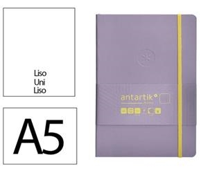 LLIBRETA A5 ANTARTIK LLIS 100F TT 80 GR LILA GROC | 8423473080683 | 170189 | Llibreria La Gralla | Llibreria online de Granollers