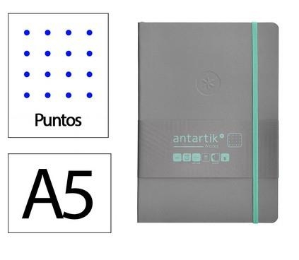 LLIBRETA A5 ANTARTIK PUNTS TT 100F 80 GR GRIS VERD | 8423473080553 | 170176 | Llibreria La Gralla | Llibreria online de Granollers