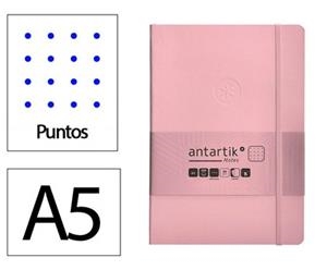 LLIBRETA A5 ANTARTIK PUNTS TT 100F 80 GR ROSA | 8423473080416 | 170162 | Llibreria La Gralla | Llibreria online de Granollers