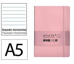 LLIBRETA A5 ANTARTIK RATLLES TT 100F 80 GR ROSA | 8423473080423 | 170163 | Llibreria La Gralla | Llibreria online de Granollers