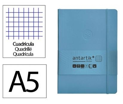 LLIBRETA A5 ANTARTIK QUADRICULA TT 100F 80 GR BLAU CLAR | 8423473080362 | 170157 | Llibreria La Gralla | Llibreria online de Granollers