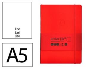 LLIBRETA A5 ANTARTIK LLIS 100F TT 80 GR VERMELL | 8423473080058 | 170126 | Llibreria La Gralla | Llibreria online de Granollers