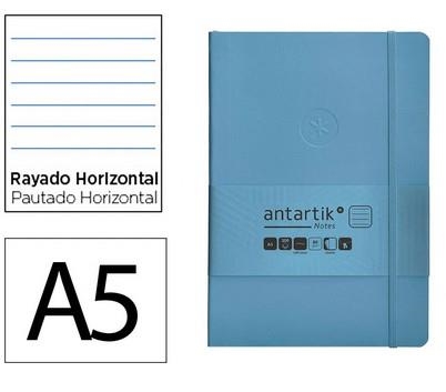 LLIBRETA A5 ANTARTIK RATLLES TD 100F 80 GR BLAU CLAR | 8423473079236 | 170046 | Llibreria La Gralla | Llibreria online de Granollers