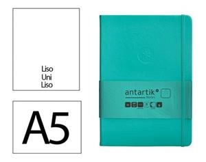 LLIBRETA A5 ANTARTIK LLIS 100F TD 80 GR TURQUESA | 8423473079090 | 170032 | Llibreria La Gralla | Llibreria online de Granollers