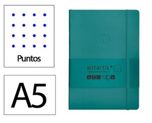 LLIBRETA A5 ANTARTIK PUNTS TD 100F 80 GR VERD AIGUAMARINA | 8423473078864 | 170009 | Llibreria La Gralla | Llibreria online de Granollers