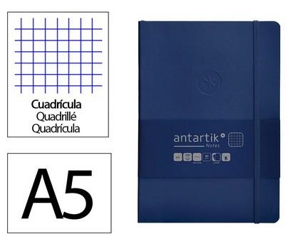 LLIBRETA A5 ANTARTIK QUADRICULA TD 100F 80 GR BLAU MARI | 8423473078635 | 169987 | Llibreria La Gralla | Librería online de Granollers