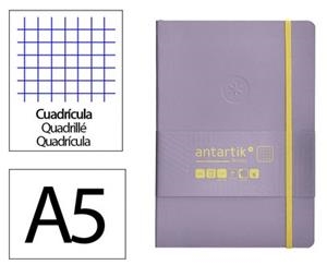 LLIBRETA A5 ANTARTIK QUADRICULA TD 100F 80 GR LILA GROC | 8423473079861 | 170107 | Llibreria La Gralla | Librería online de Granollers