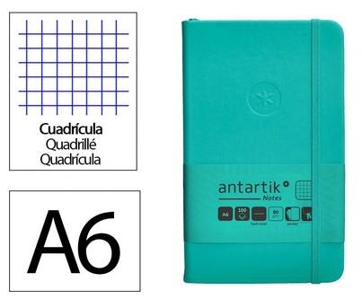 LLIBRETA A6 ANTARTIK QUADRICULA TD 100F 80 GR TURQUESA | 8423473079151 | 170038 | Llibreria La Gralla | Librería online de Granollers