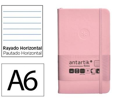 LLIBRETA A6 ANTARTIK RATLLES TT 100F 80 GR ROSA | 8423473080454 | 170166 | Llibreria La Gralla | Librería online de Granollers