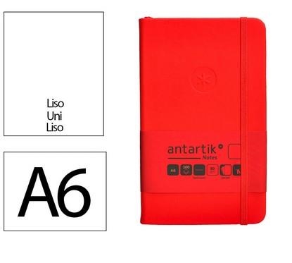 LLIBRETA A6 ANTARTIK LLIS 100F TT 80 GR VERMELL | 8423473080096 | 170130 | Llibreria La Gralla | Llibreria online de Granollers