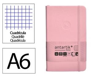 LLIBRETA A6 ANTARTIK QUADRICULA TT 100F 80 GR ROSA | 8423473080461 | 170167 | Llibreria La Gralla | Llibreria online de Granollers