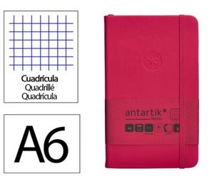 LLIBRETA A6 ANTARTIK QUADRICULA TT 100F 80 GR FUCSIA | 8423473080256 | 170146 | Llibreria La Gralla | Llibreria online de Granollers